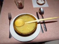 Hotel restaurant Kasbah Ait-Arbi Une soupe